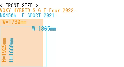 #VOXY HYBRID S-G E-Four 2022- + NX450h+ F SPORT 2021-